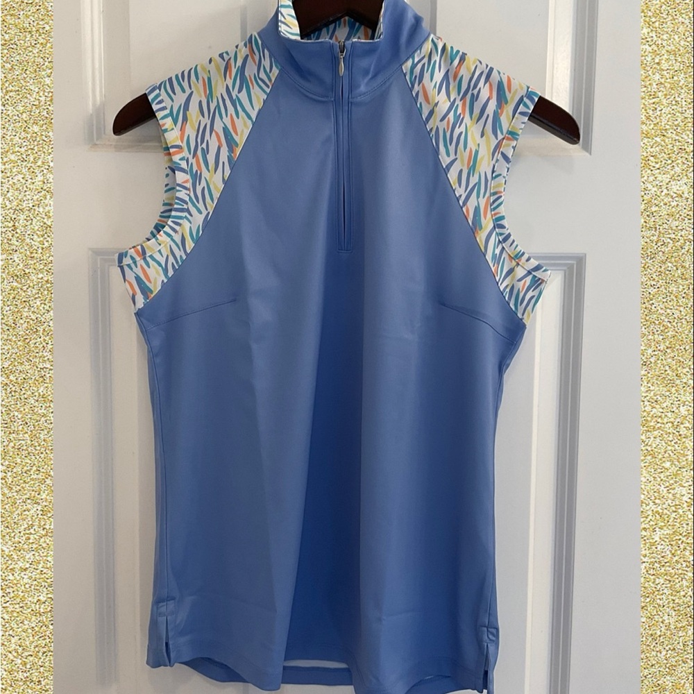 Bermuda Sands Melia Sleeveless Polo - NWT - Size Small